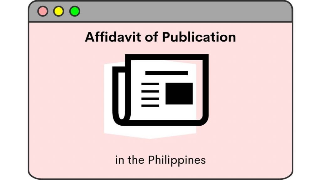 Affidavit of Publication free legal template
