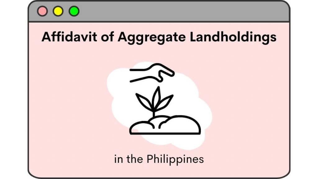 Affidavit of Aggregate Landholdings